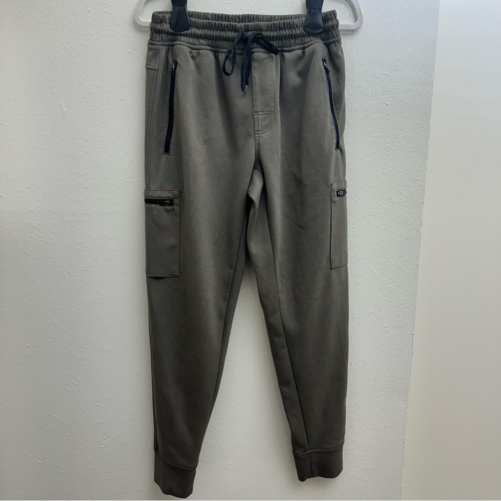 Leg3nd Legend Brand Men’s Medium Joggers Cargo Utility Sage Gray Outdoor